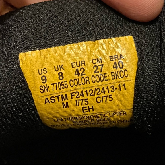 Skechers Steel Toe Cankton ST Work Relaxed Fit Sneakers - Men’s 9 w/ Insoles - Picture 12 of 15